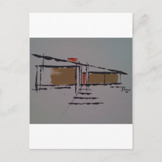 Een Eichler thuis op een T #1 Briefkaart
