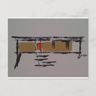 Een Eichler thuis op een T #3 Briefkaart