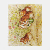 Een eigen proeftuin van Beatrix Potter Fleece Deken (Voorkant)