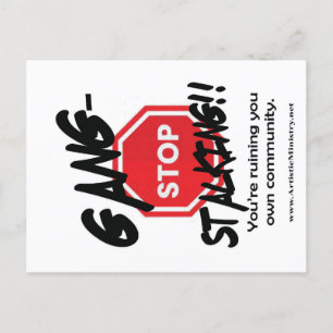 een einde maken aan het briefkaart van een bendeli