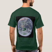Eén eindige aarde t-shirt (Achterkant)