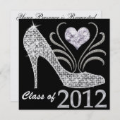 Een elegant Afstuderen evenement - SRF Kaart (Voorkant / Achterkant)