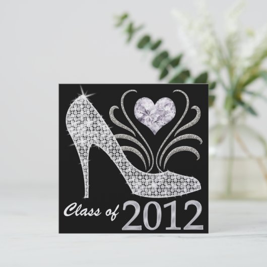 Een elegant Afstuderen evenement - SRF Kaart (Staand voorkant)