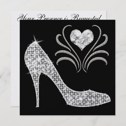 Een elegant evenement - SRF Kaart (Voorkant / Achterkant)