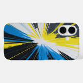 Een elegant gewaagde Abstract Case-Mate iPhone Case (Achterkant (horizontaal))