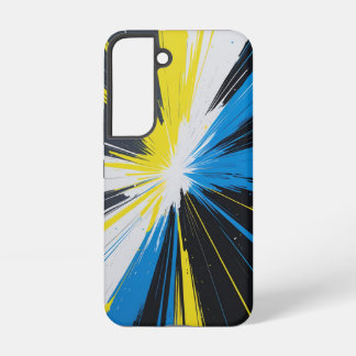 Een elegant gewaagde abstracte samsung galaxy hoesje