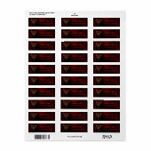 Een elegant kruis etiket (Full Sheet)