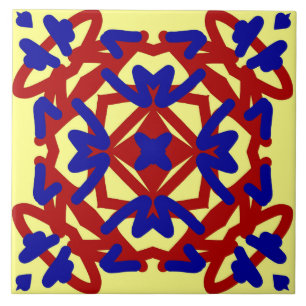 Een elegant multicolor klassiek tegels ontwerp tegeltje