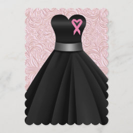 Een elegant roze lint / andere gelegenheid kaart