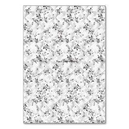 Een elegant zwart-wit ontwerp vol stijl kaart