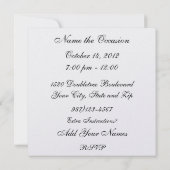 Een elegante aangelegenheid - SRF Kaart (Achterkant)