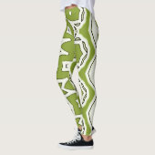 Een elegante abstracte "Ratti_Creative_Arts" Leggi Leggings (Links)