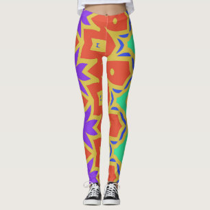 Een elegante abstracte "Ratti_Creative_Arts" Leggi Leggings