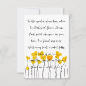 Een elegante en minimalistische groet Valentijnsda Bedankkaart (Voorkant)