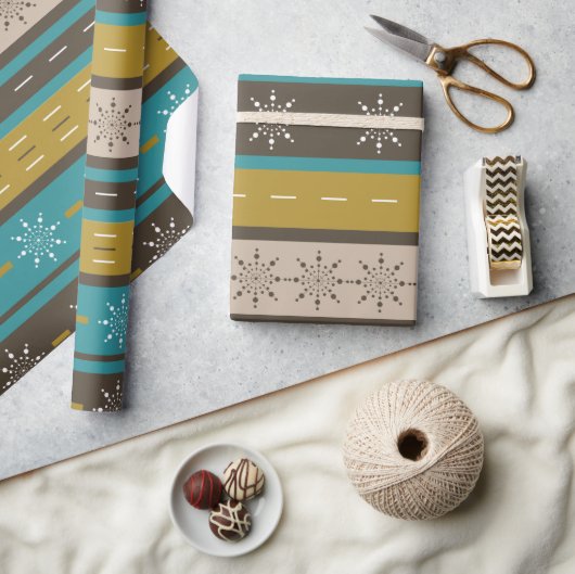 Een elegante kerst cadeaupapier (Crafts)