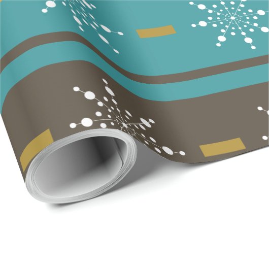 Een elegante kerst cadeaupapier (Rol Hoek)