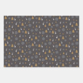 Een elegante kerst inpakpapier vel (Voorkant 2)