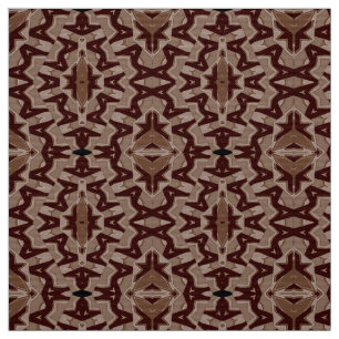 Een elegante klassieke bruine kleur stof print pat