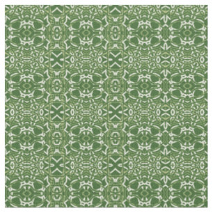 Een elegante klassieke groene kleur stof patroon
