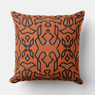 Een elegante klassieke multicolor stof design thri kussen