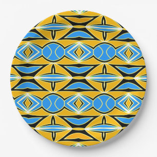 Een elegante multi-color klassieke design papier p papieren bordje