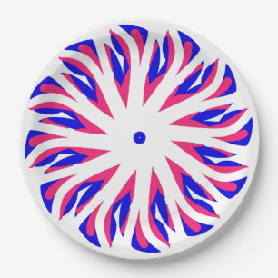 Een elegante multi-color klassieke design papier p papieren bordje