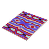 Een elegante multicolor classic design keramische tegeltje (Zijkant)