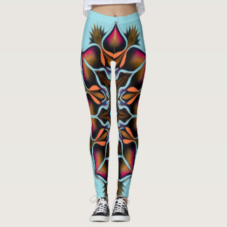 Een elegante naadloze "Ratti_Creative_Arts" Leggin Leggings