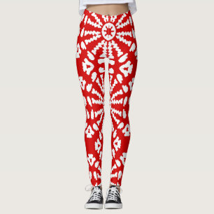 Een elegante naadloze "Ratti_Creative_Arts" Leggin Leggings