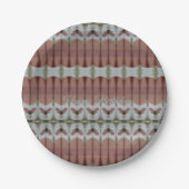 Een elegante ontwerper papieren bordje (Voorkant)