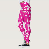 Een elegante roze "Ratti_Creative_Arts" Leggings (Links)