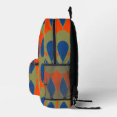 Een elegante rugzak met een meer kleurig ontwerp (Rechts)