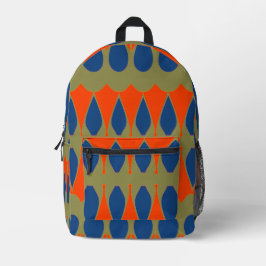 Een elegante rugzak met een meer kleurig ontwerp