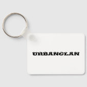 Een elegante sleutelhanger met een URBANGLAN-lette (Achterkant)