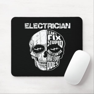 Een elektricien die ik niet kan oplossen. muismat