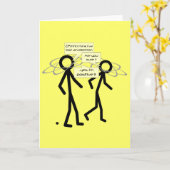 Een elektron grap verliezen - een lege notelet / k kaart (Gele Bloem)