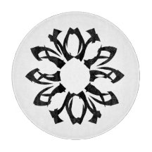 Eén element bloempatroon