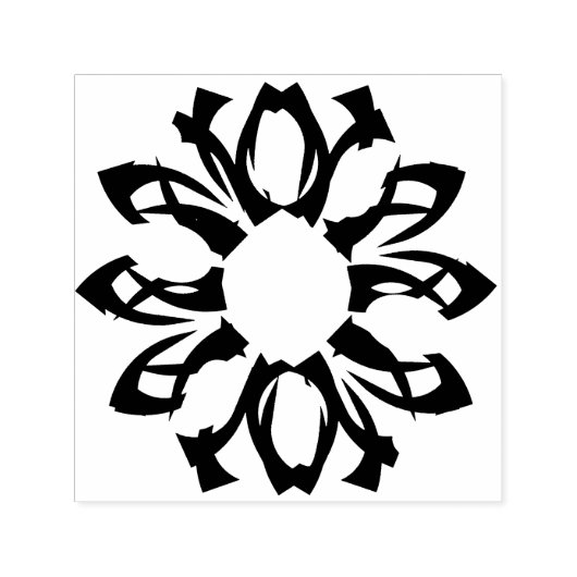 één element dat stempel automatisch inkt (Design)