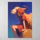 Een Elf en haar Vriend Poster (Voorkant)