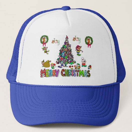 een elf pet voor kerstbal (Voorkant)