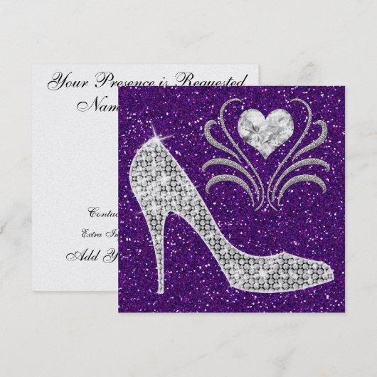 Een Ellegant Evenement - SRF Kaart (Voorkant / Achterkant)