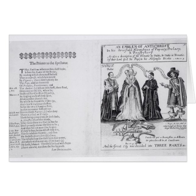 Een Embleem van de Antichrist (Voorkant Horizontaal)