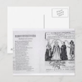Een embleem van de antichrist briefkaart (Voorkant / Achterkant)