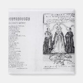 Een embleem van de antichrist magneet (Voorkant)