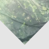 Een Emerald Forest Fairy Series Design #7 Tissuepapier (Detail)