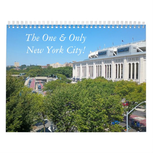 Een en alleen NYC-muurkalender Kalender (Hoes)
