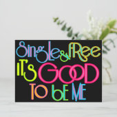 Eén en gratis kaart (Staand voorkant)