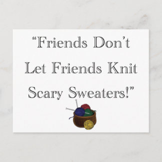 Een enge Sweeters. Briefkaart