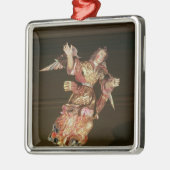 Een engel boven het altarstuk metalen ornament (Links)