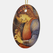Een engel die de Flute speelt - Ornament (Links)